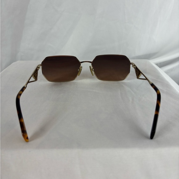 Prada 0PR A51S Sunglasses in Pale Gold - AUTHENTIC - Picture 7 of 14